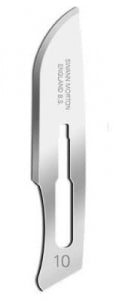 Cincinnati Surgical Swann Morton Surgical Blade - Swann Morton Blade, Size 10, Stainless Steel, Sterile - 01SM10