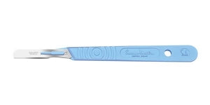 Cincinnati Surgical Swann Morton Sterile Stainless Scalpels - Sterile Stainless Steel Surgical Scalpel, Disposable, #14 - SM0519