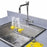 Cole-Parmer Swing-Away Countertop Eyewash - EYEWASH, SWING-AWAY, COUNTERTOP, 10.5" - EW-06767-82