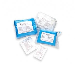 Vygon ChloraPrep Kits - ChloraPrep Prep Kit with 10 mL Prefilled Sterile Saline Syringes (2/pack), 2 Face Masks, 17" x 19" CSR Wrap, 4" x 4 3/4" (#1616) Tegaderm Transparent Film Dressing with Border, and More - AMS-8023CP-1