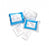 Vygon ChloraPrep Kits - ChloraPrep Prep Kit with 10 mL Prefilled Sterile Saline Syringes (2/pack), 2 Face Masks, 17" x 19" CSR Wrap, 4" x 4 3/4" (#1616) Tegaderm Transparent Film Dressing with Border, and More - AMS-8023CP-1