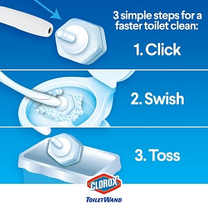 Clorox Toilet Wand Heads - Clorox Toliet Wand, Refill - 14882