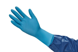 Medline Advanced Protection Cleanroom Nitrile Gloves - Advanced Protection Cleanroom Nonsterile Nitrile Gloves, Blue, Size S - CLPRO31