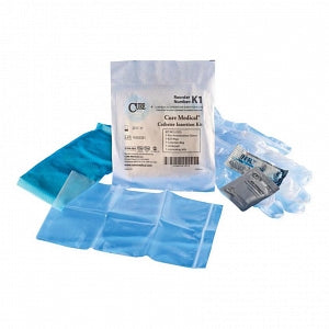 Cure Medical Cure Medical K1 Insertion Kits - Catheter Insertion Kit with Disposable Bag - K1