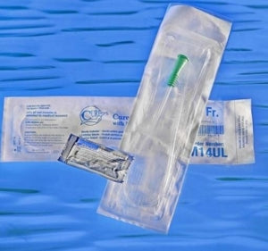 Cure Medical Intermittent Pocket Catheters - Intermittent U-Shaped Catheter, Male, 14 Fr, 16" - M14UL