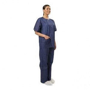 Cellucap Disposable Polypropylene Navy Blue XL Scrub Pants - Disposable Polypropylene Navy Blue XL Scrub Pants - 736XL