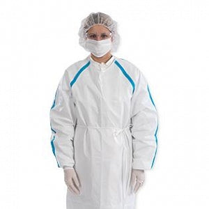 Contec, Inc. Contec CritiGear Disposable Chemo Gowns - CritiGear Disposable Chemo Gown, Size 2XL/3XL - HCGA0800-2XL/3XL