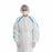 Contec, Inc. Contec CritiGear Disposable Chemo Gowns - CritiGear Disposable Chemo Gown, Size S / M - HCGA0800-S/M