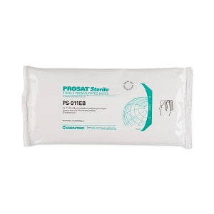 CONTEC PROSAT Strl Presaturated Wipes - WIPES, PROSAT, STERILE, 9"X11" - PS-911EB