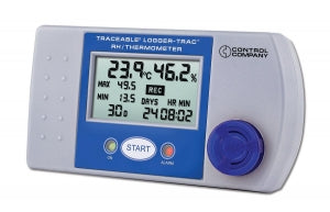 Control Company Traceable Logger-Trac RH / Temperature - Traceable Logger-Trac Relative Humidity Thermometer - 6550