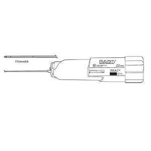 Conmed Disposable Percutaneous Biopsy Instrument - Disposable Percutaneous Monopty Biopsy Kit, 18G/1.2 mm - 000402