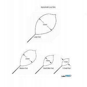 Conmed Optimizer Polymectomy Snares - Optimizer Polypectomy Snare, Olympus Cord, Small Soft Oval, 16 mm x 230 cm - 000464