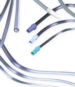 Conmed Nonconductive Plastic Tubing with Connectors - Non-Conductive Tubing, Sterile, 1/4" x 12' - 0034350