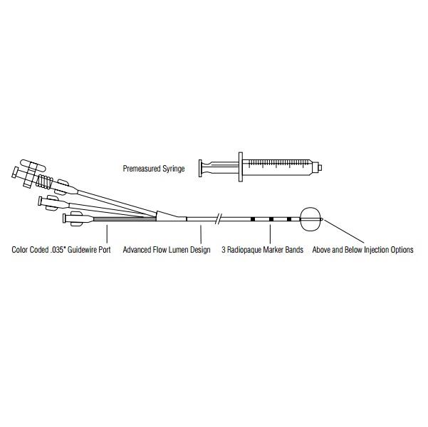 Conmed Stone Removal Balloons - Biliary Stone Removal Balloon, Long, 9-22 mm - F922LW