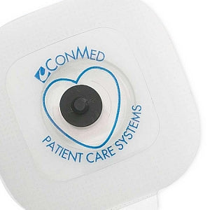 Conmed Cleartrace 2 Adult ECG Electrodes - Cleartrace2 Adult ECG Electrode, Snap, with Adhesive Gel, Tape, 5/PK - 2700-005