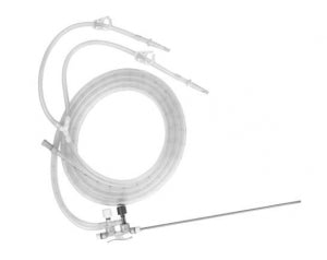 Conmed Core Suction Irrigation Hand Piece and Probe - Probe Trumpet with Holes, 5 mm x 32 cm - CD8190