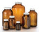 C & G Wide Mouth Packers (Amber) - Wide Mouth High Density Polyethylene Packer Bottle with PP / F217 Cap, 16oz. - LPW016100000