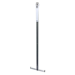 Health O Meter Professional Height Rods - Telescoping Metal Wall-Mounted Height Rod, 2-90" - 201HR