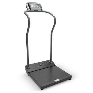 Health O Meter Professional Digital Handrail Scales - Digital Handrail Scale with 22" x 15.75" Platform, Weight Capacity 1, 000 lb. (454 kg) - 3001KL-AM