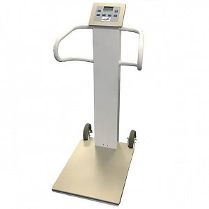 Health O Meter Professional Digital Handrail Scales - Heavy-Duty Digital Platform Scale, Weight Capacity 1, 000 lb. - 3102KL-AM