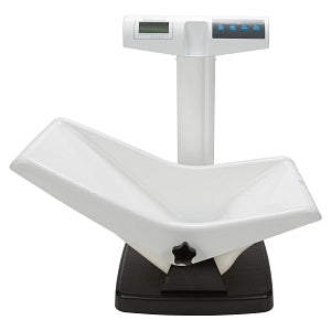 Health O Meter Professional Digital Pediatric Tray Scales - Digital Baby Scale with Chair, 50 lb./23 kg Weight Capacity - 524KL