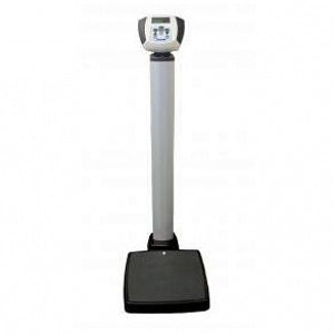 Health O Meter Professional Digital Waist-High Physician Scale - Heavy-Duty Digital Physician Scale with Height Rod, Weight Capacity 600 lb. - 599KLHR