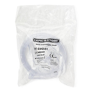 Southmedic Capnoxygen CO2 Masks - Capnoxygen CO2 Adult Mask with 8' Universal Oxygen Tubing - CO2-01