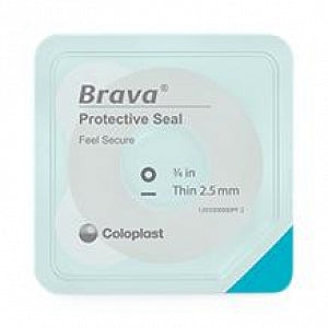 Coloplast Brava Protective Stoma Seals - Brava Protective Stoma Seal, 2.5 mm Thick, 18 mm Dia. - 12035