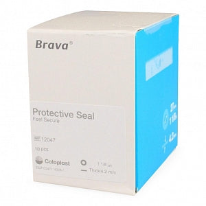 Coloplast Brava Protective Stoma Seals - Brava Protective Stoma Seal, 4.2 mm Thick, 27 mm Dia. - 12047