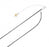 Cook Curved Femoral Introducer Sheath Set - Curved Femoral Needle Eye Introducer Sheath, 16 Fr - G26566