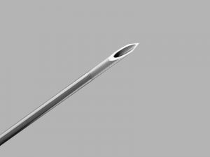 Cook Inc Ova-Stiff Ovum Aspiration Needles - Ova-Stiff EchoTip Single Lumen Ovum Aspiration Needle, B Bevel, Thick Wall, 16G x 35 cm Needle, 90 cm Aspiration Line - G38437