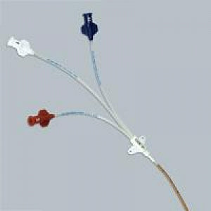 Cook Inc Spectrum Triple Lumen Central Venous Catheter Sets - Spectrum Triple Lumen Central Venous Catheter Tray, Standard, Polyurethane, 5.0 Fr, 8 cm, with 0.025"/19 Gauge Wireguide - G44013