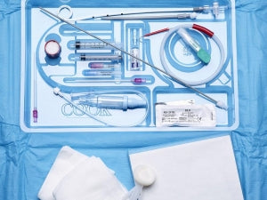 Cook Medical Wayne Pneumothorax Catheter Sets - Wayne Pneumothorax Catheter Set, Seldinger Method, 14 Fr, 29 cm - G56535