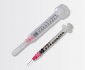 Cardinal Health Monoject Tuberculin Syringes - Monoject Tuberculin Syringe, 1 ml, 30G x 1/2" - 11813005