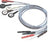 Cardinal Health DIN Leadwires - 12-Pin D-1585 5-Lead Din Cable - 31287751A