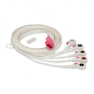 Cardinal Health Disposable Cable / Leadwire Systems - DBD-CABLE, SYSTEM, DISPOSABLE, 5 LEAD, RP - 33105B