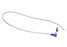 Cardinal Health Kangaroo Neonatal and Pediatric Purple Feeding Tube - TUBE, FEEDING, KANGAROO, PEDI, 8FR, 16" - 460604E