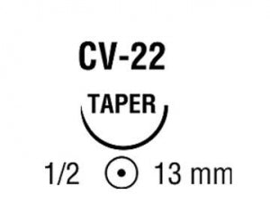 Medtronic Maxon Green Synthetic Absorbable Sutures - Maxon Green Suture, Size Taper Point, Size 6-0, 30", CV-303/CV-22 Needles, 1/2 Circle - 8886613211