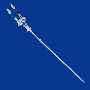 Medtronic Mahurkar Chronic Carbothane Hemodialysis Catheters - Mahurkar Elite 13.5 Fr High-Flow Dual Lumen Catheter with Pre-Curved Shaft, 16 cm, Kit - 8888213216