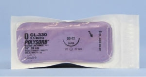 Medtronic Polysorb Suture - Polysorb Suture 1, GS-22, Violet, 36" - CL-330