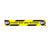 Ergomat COVID-19 Social Distancing Safety Signs and Strips - "6FT Please Keep Safe Distance 6FT" Yellow / Black Safety Strip - DSV-STRIP 108-SD