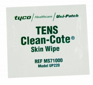 Cardinal Health TENS Clean-Cote Skin Wipe - Uni-Patch TENS Clean-Cote Skin Prep Wipe - MS71000