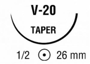 Medtronic Biosyn Suture - Biosyn Suture, 3/0, 30", CV-23, Violet - UM-204