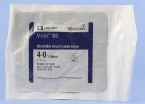 Medtronic VLOC Barbed Sutures - VLOC Suture, 180ABS, 4-0, 6" - VLOCL0003