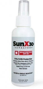 Coretex Products Sun X SPF 30+ Broad Spectrum Sunscreen - Sunscreen Lotion, SPF 30, 4 oz. Pump Spray - 71670