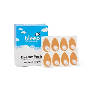 Bleep, Llc. Medline Exclusive - DreamPort CPAP / Bi-Level Mask Solution - Bleep DreamPorts, 32 Ports / Box - 1000382