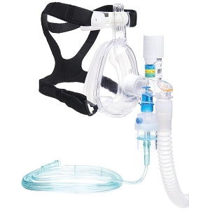 Pulmodyne O2-MAX Emergency CPAP Systems - 02-MAX CPAP 10 cm Fixed PEEP System with BiTrac ED Mask and Ohmeda Quik-Connect, Adult Medium - 313-7538X-1