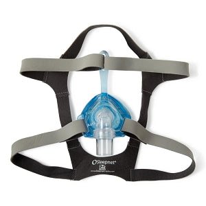 Sleepnet Aura AIRgel CPAP Nasal Masks - Aura AIRgel CPAP Mask with Headgear, Vented, Leak Port, 5.50"D x 2.85"W x 3.80"H Mask, Size M - CPAP50177BX