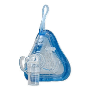 Sleepnet Corporation NIV Veraseal 2 Disposable Airgel CPAP Masks - Veraseal 2 Mask with EZfit Disposable Headgear, Vented, Leak Port, Entrainment Valve, 3.95"D x 4.21"W x 6.75"H Mask, Size M - 50828