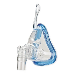 Sleepnet Corporation NIV Veraseal 2 Disposable Airgel CPAP Masks - Veraseal 2 Mask with EZfit Disposable Headgear, Non-Vented, No Leak Port, No Entrainment Valve, 3.85"D x 3.90"W x 6.62"H Mask, Size S - 50933